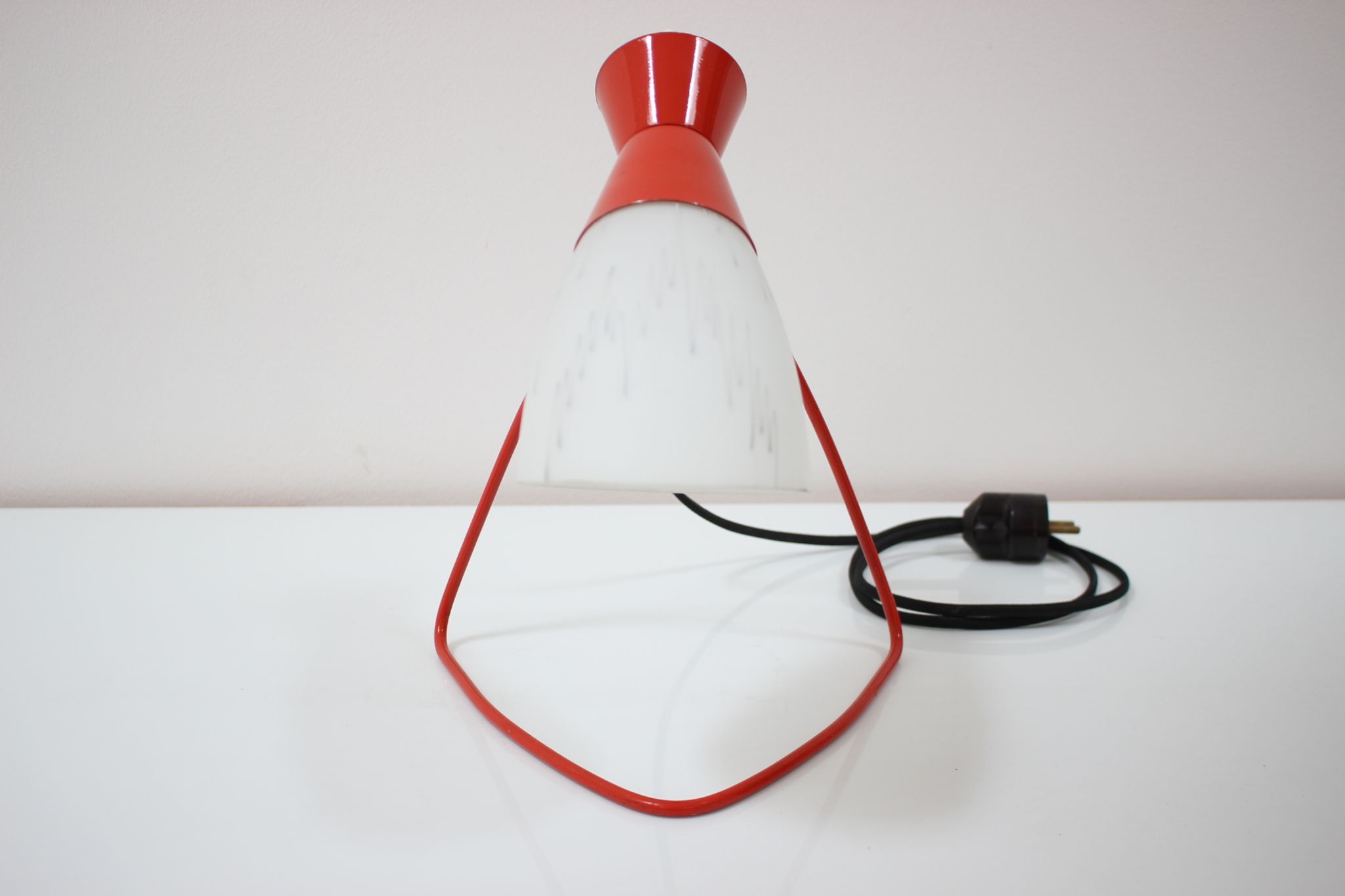 Mid-century table lamp designed by Josef Hurka for Napako, 1960's.