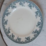 Round dish Terre de Fer Saint-Amand La Vallière XIXth