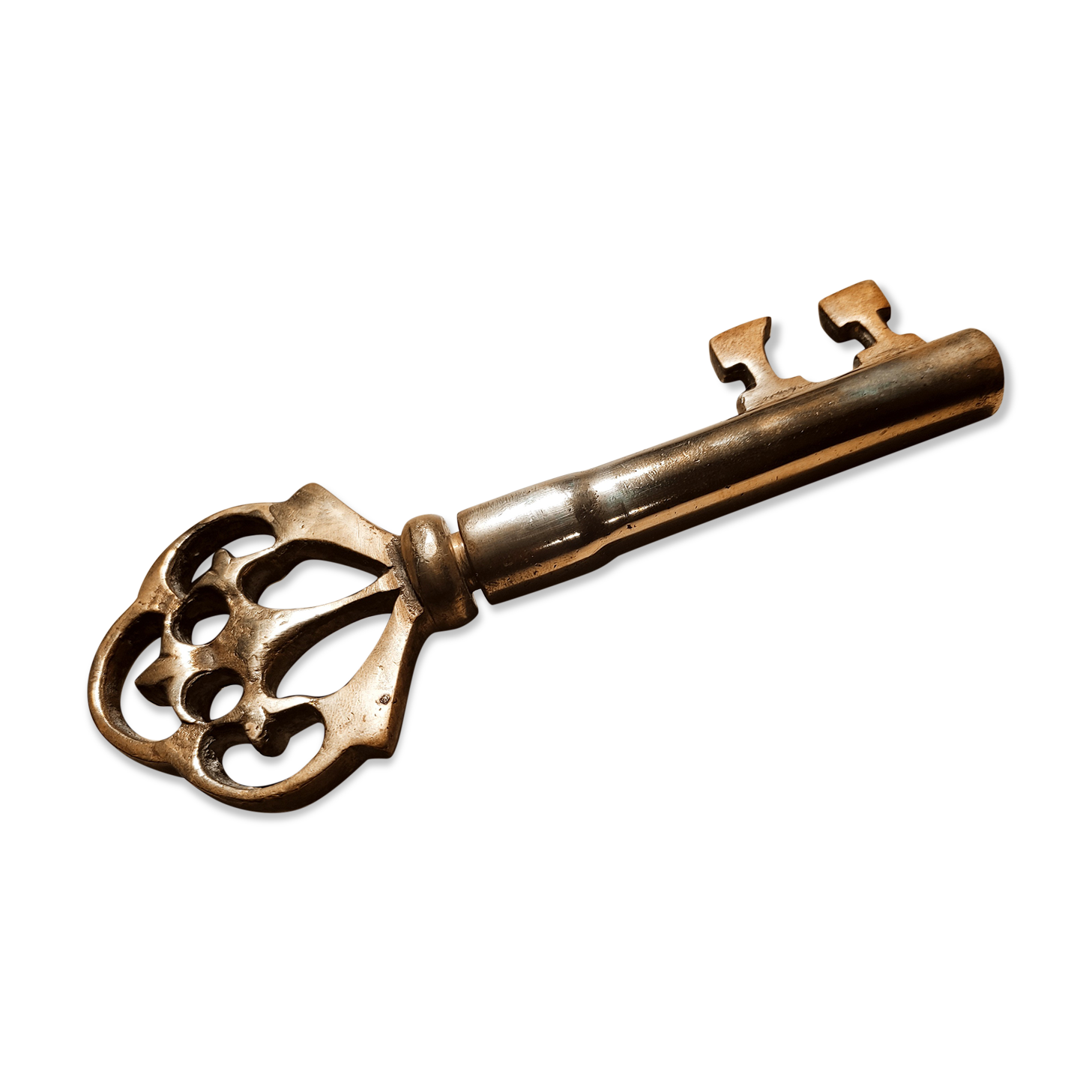 Solid brass cork key