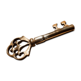 Solid brass cork key