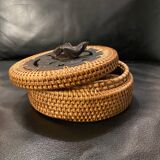 Handmade wicker box