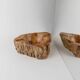 Large vintage ashtray in alabaster - handmade in stone - Italy 1960s - table decoration, unique gift idea, smoking accessories