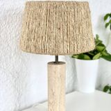 Travertine lamp