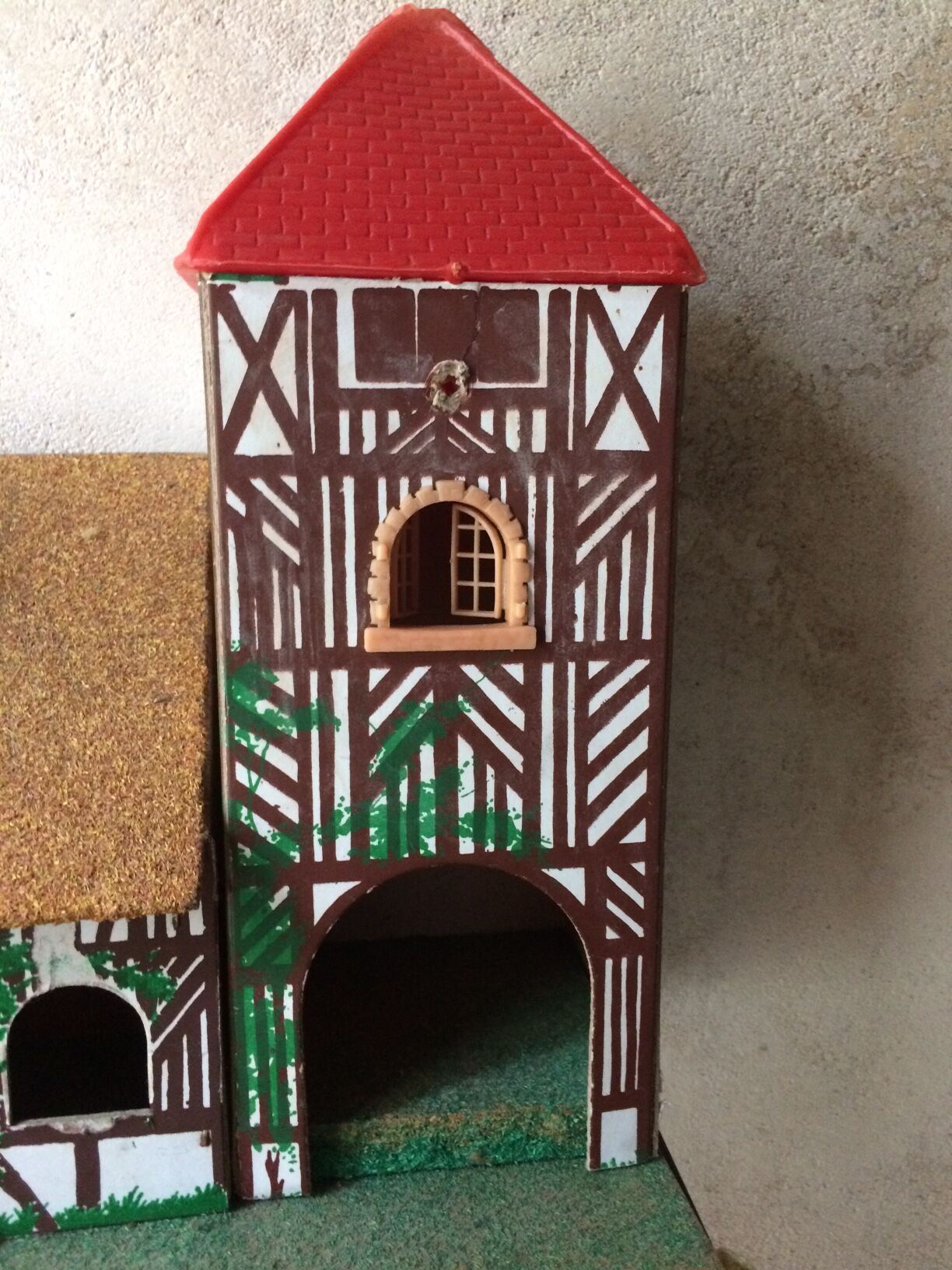 Vintage wooden farmhouse