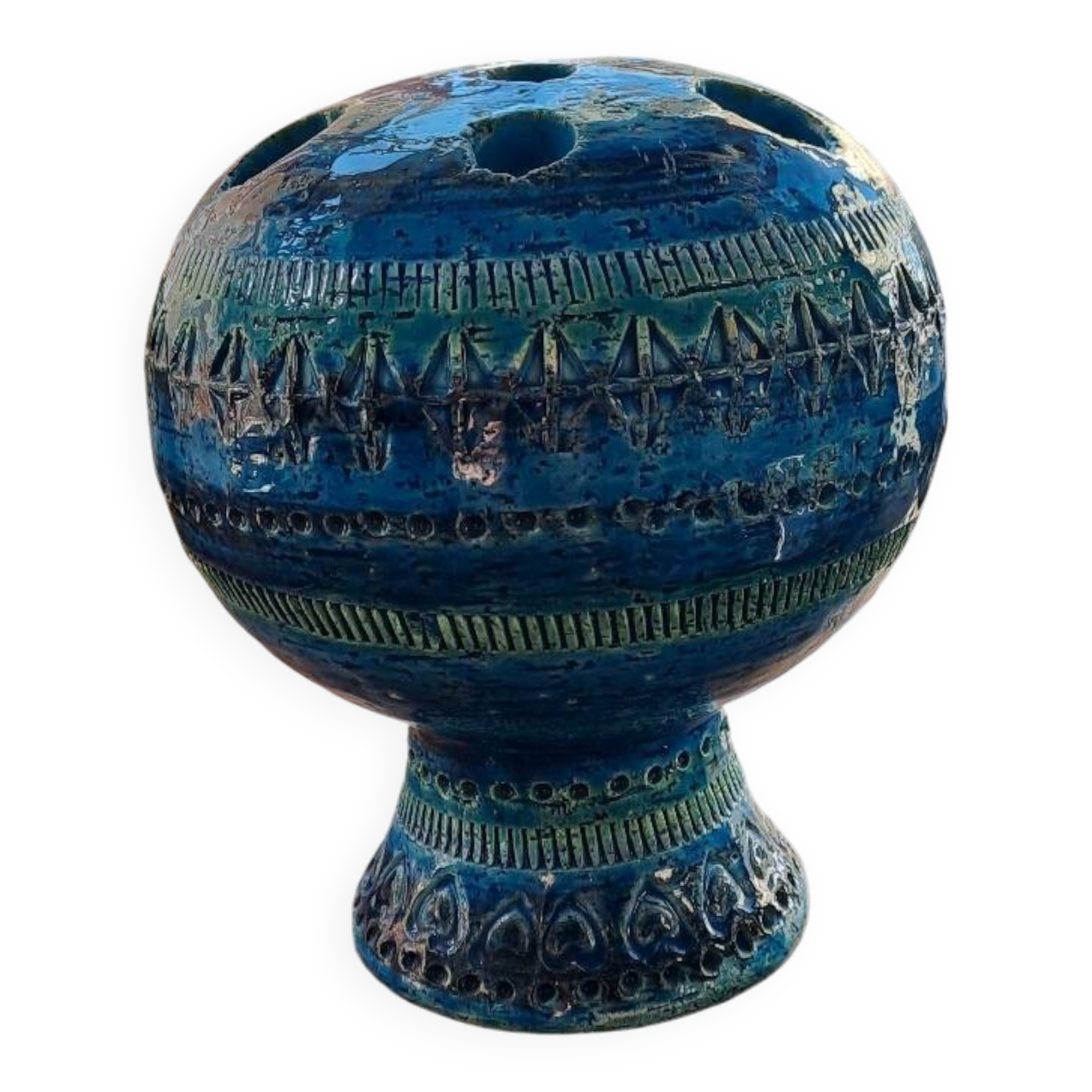 Aldo Londi ceramic vase, Italy