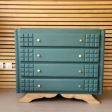 Art deco chest of drawers feet mustache