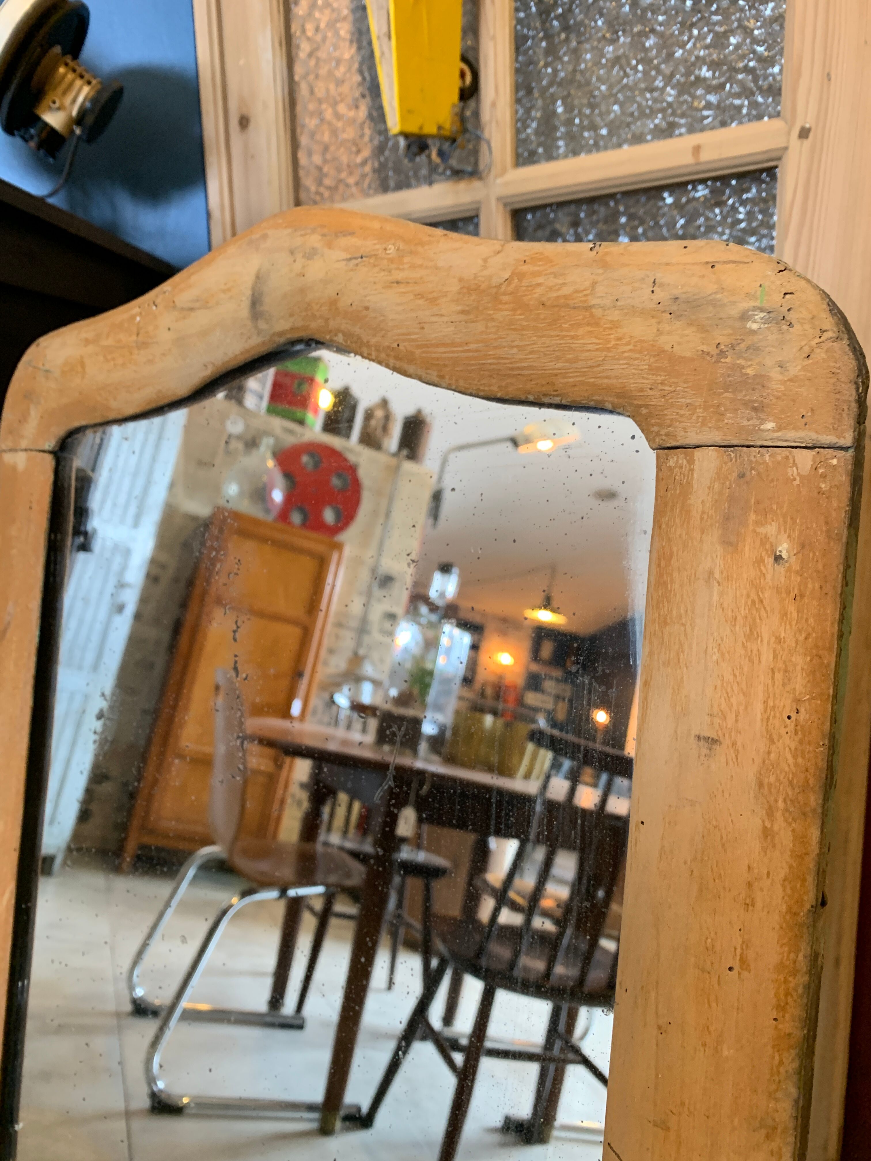 Original old patina mirror