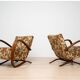 Pair of Art Deco H269 Lounge Chairs by Jindřich Halabala, Czechoslovakia