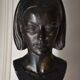 Gabriel Rispal, Bust of a Young Woman (circa 1960)