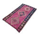 Tapis Herki kurde vintage, 142 x 80 cm
