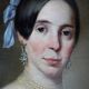 Portrait d'une dame du XIXe siècle