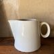 White ceramic vase