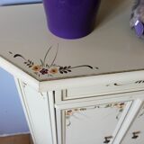 Small narrow flower cabinet for extra storage