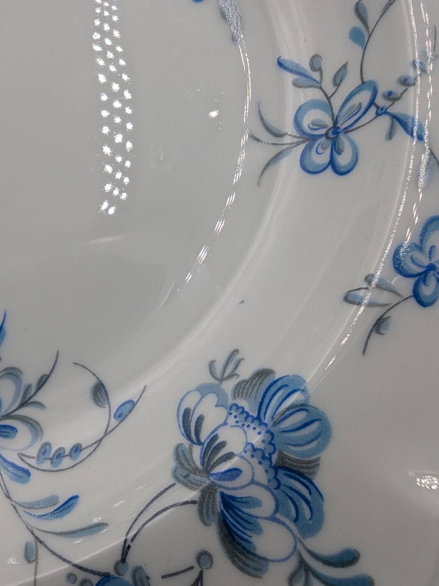 10 soup plates old porcelain royal factory of Limoges