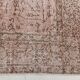 Pink & Brown Large Vintage Rug, 213x325Cm
