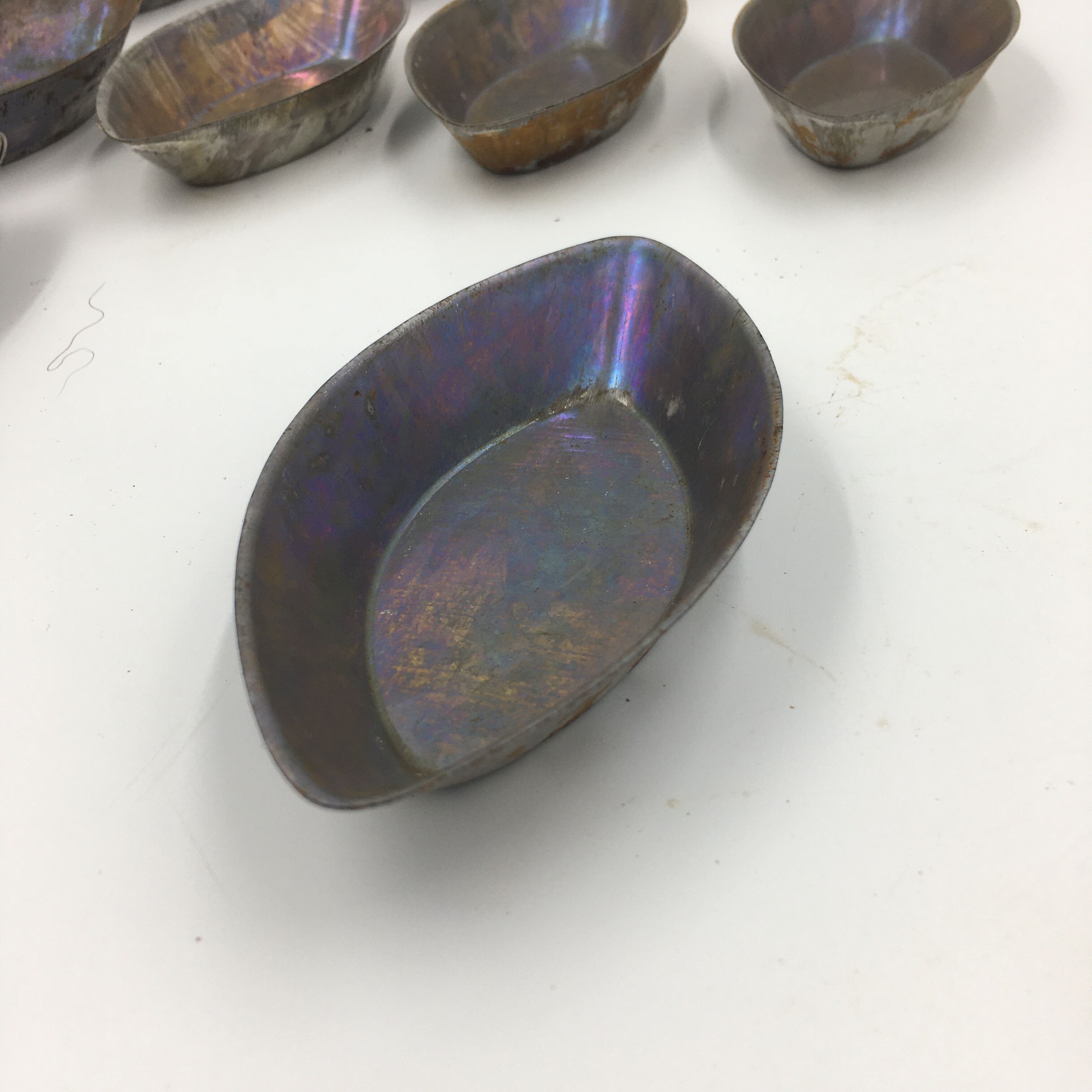 Set of 12 tray molds