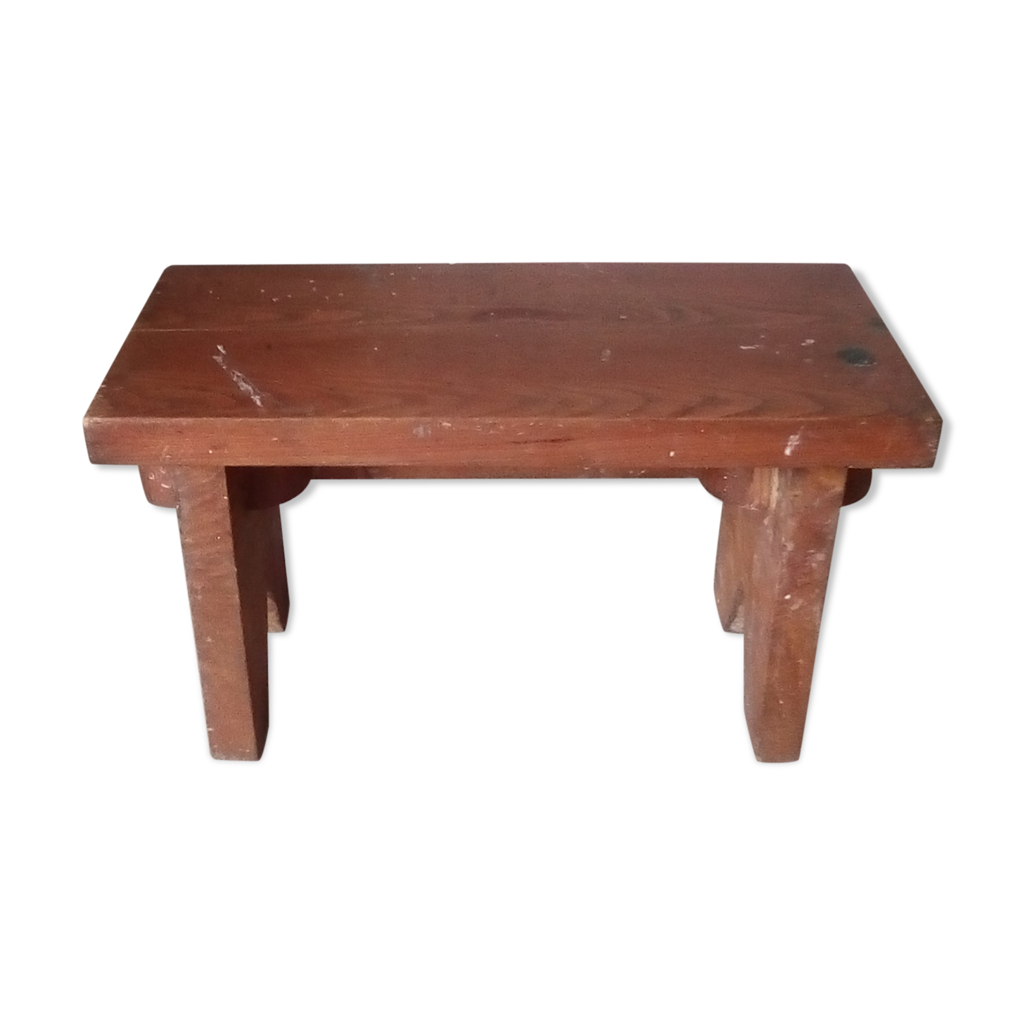 Vintage solid wood stool