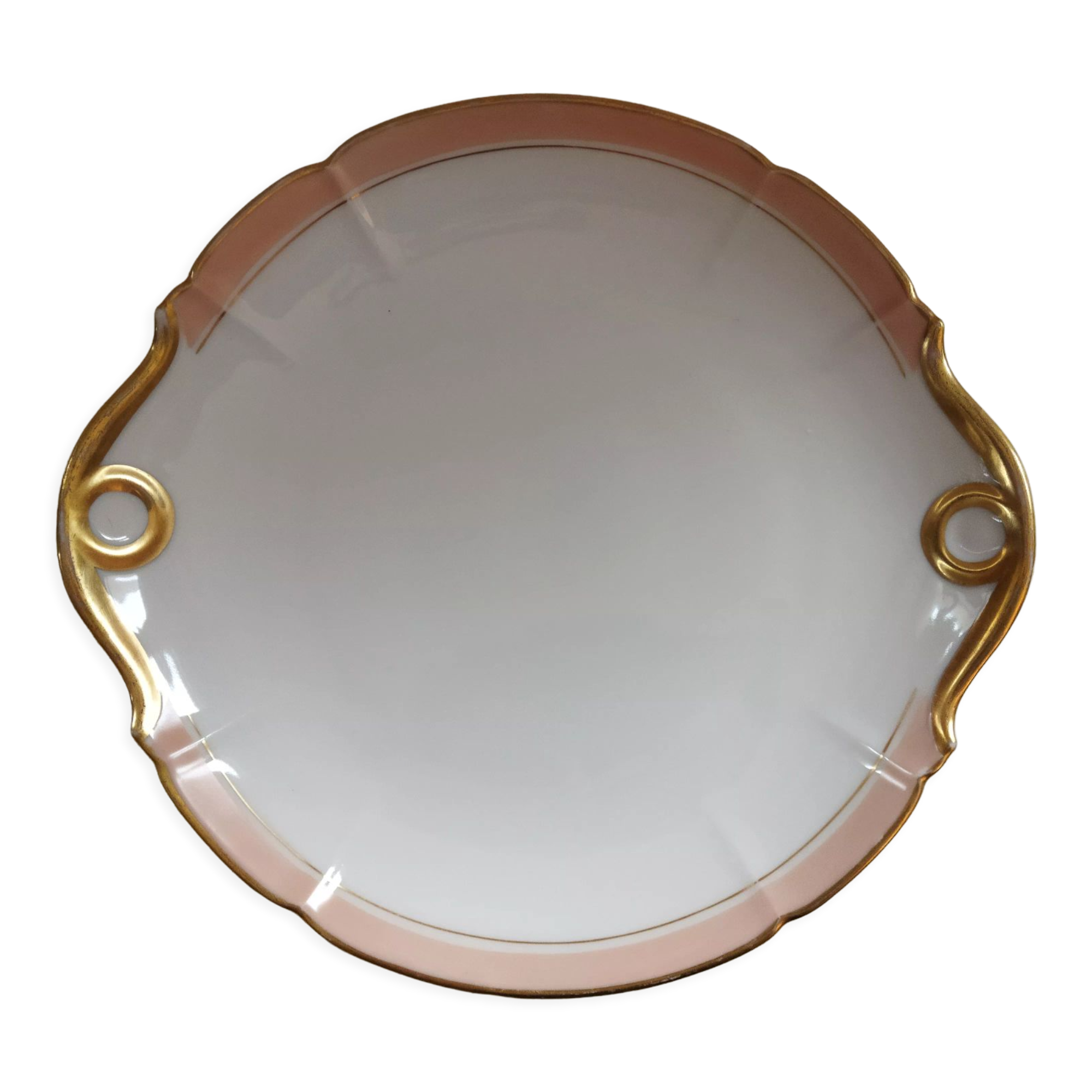 Limoges porcelain pie dish
