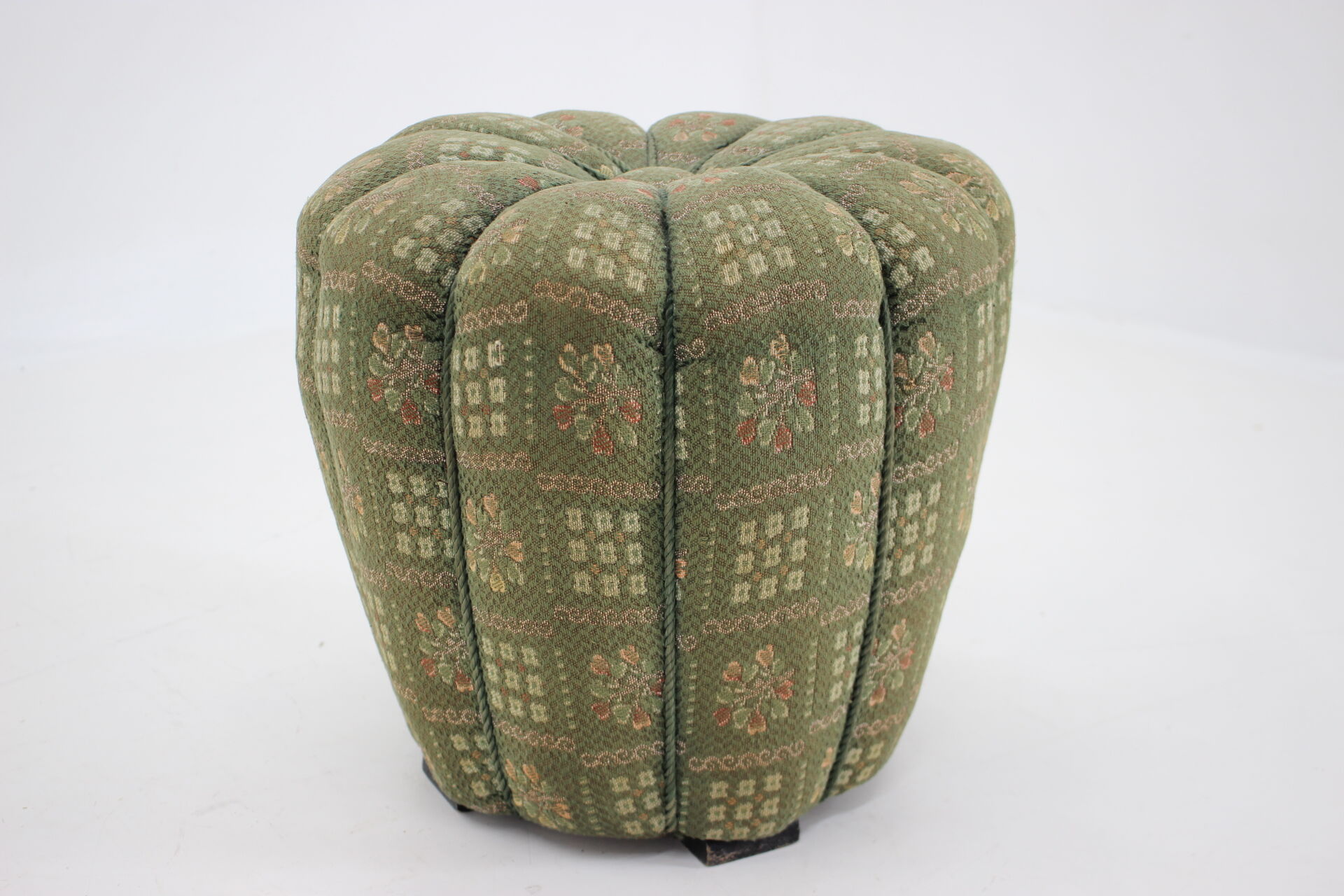 1940s Jindrich Halabala Tabouret, Czechoslovakia