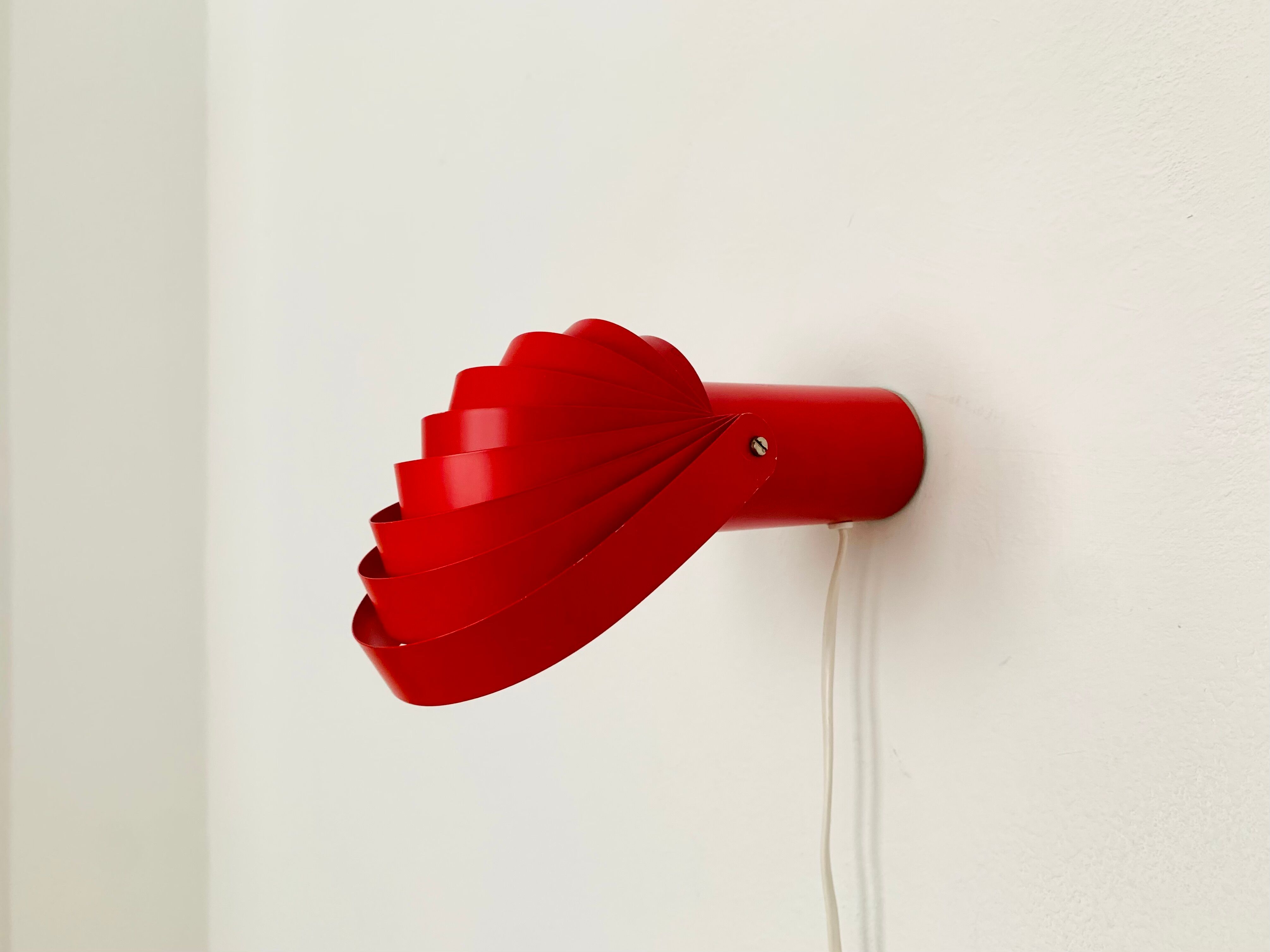 Metal Wall Lamp by E.R. Nele for Temde