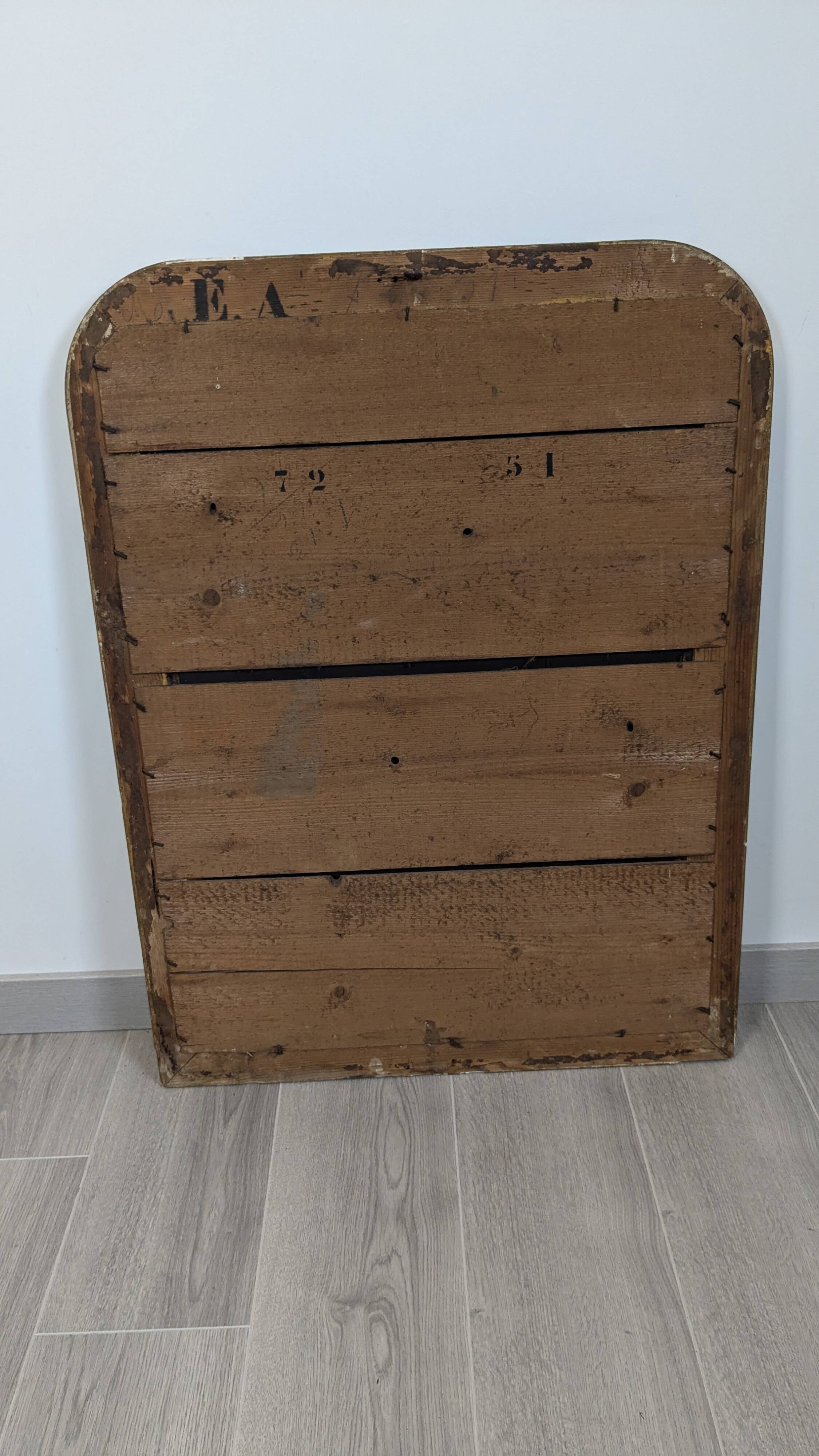 Louis Philippe period gilded mirror 86 x 66 cm