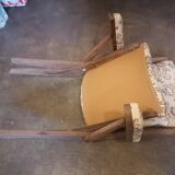 1950 Scandinavian style wooden folding chair