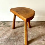 Wooden tripod stool
