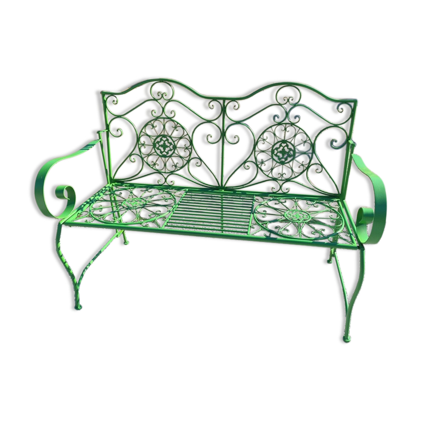 Banc de jardin en fer