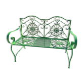 iron garden bench