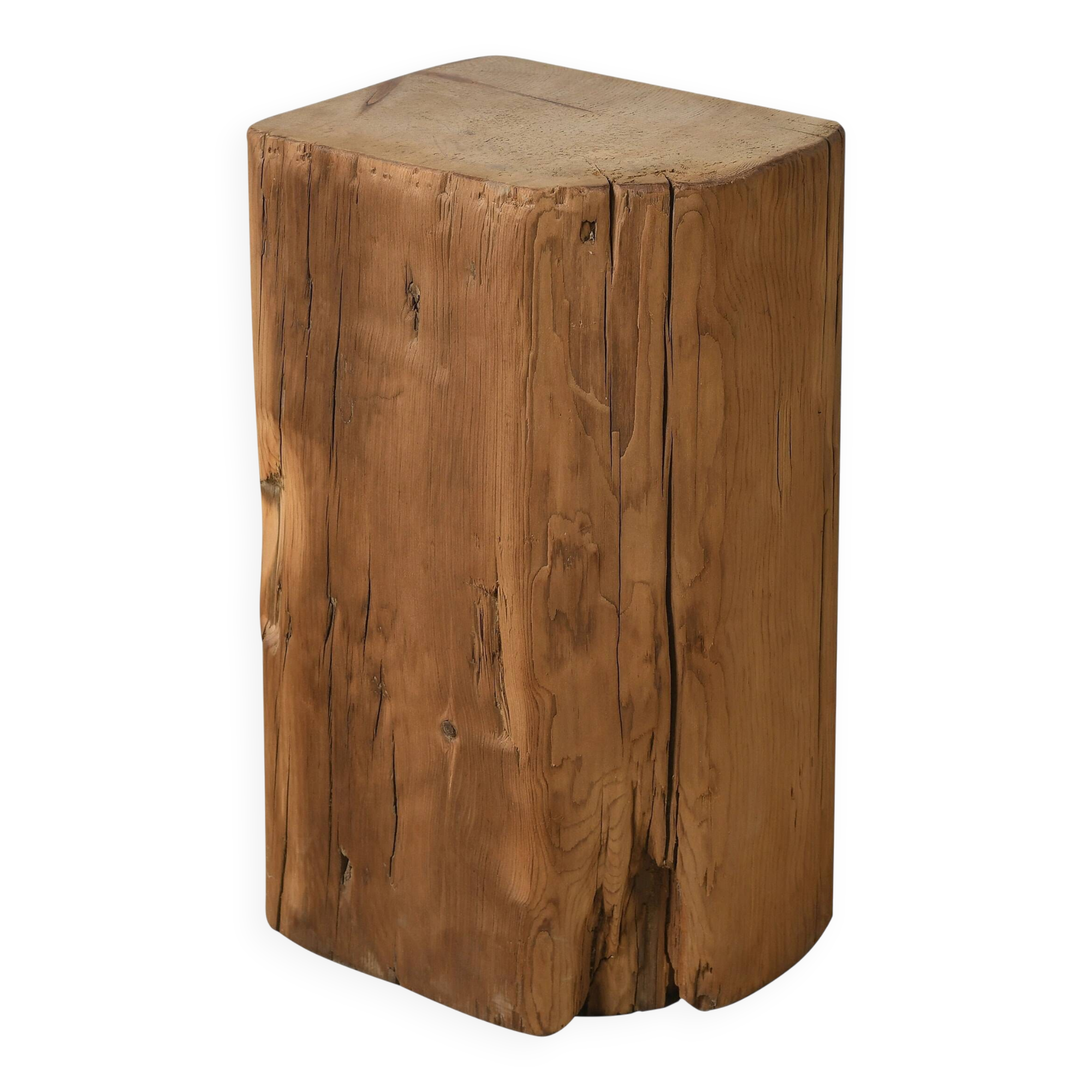 Hechi - Antique pine side table no. 1