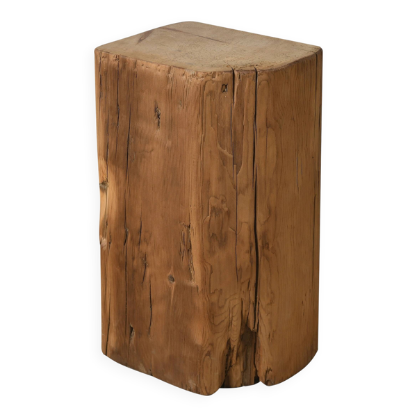 Hechi - Table d’appoint en pin ancien n°1