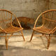 Fauteuils en rotin