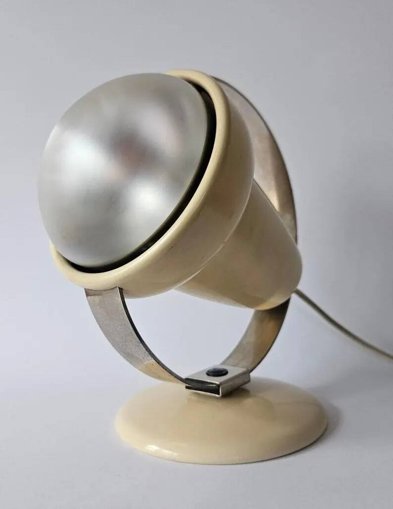Midcentury Table or Wall Lamp Philips, Charlotte Perriand, Netherland, 1960s