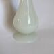 Vase soliflore opaline blanc vintage