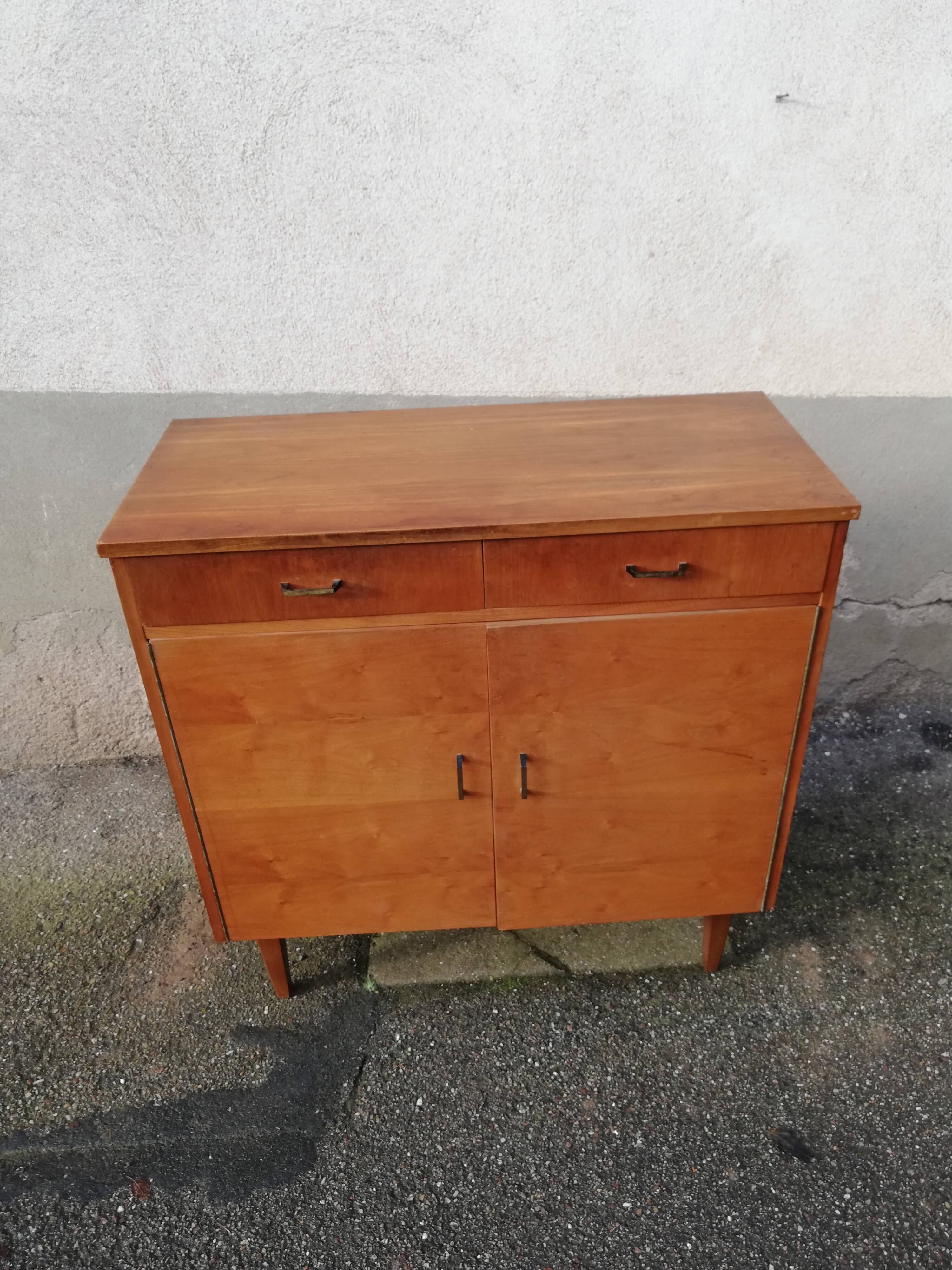 Vintage sideboard 2 doors 2 drawers
