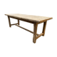 Table de ferme en chêne