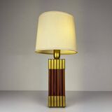 Vintage table lamp by AV Vikić, Yugoslavia, 1980s