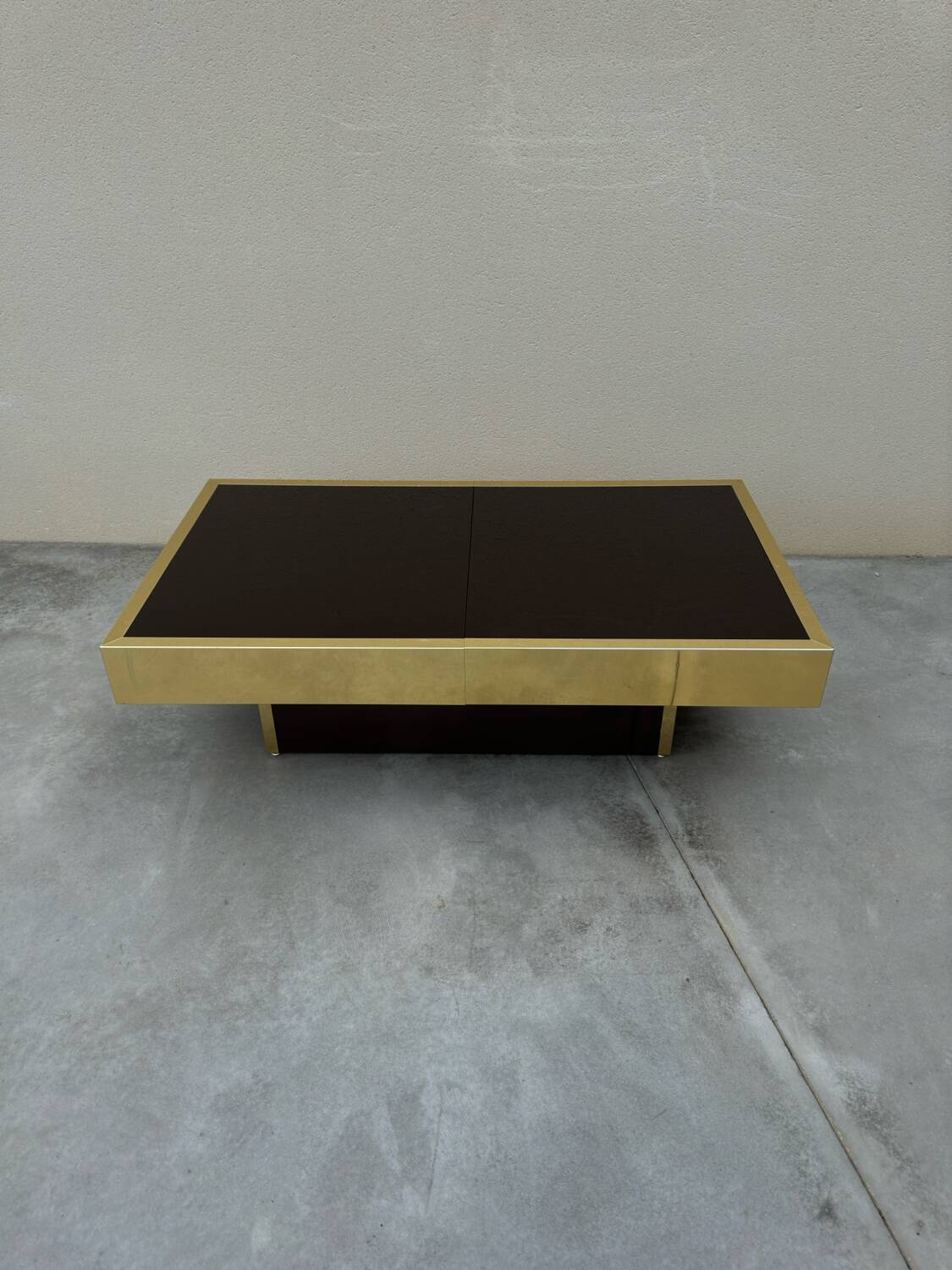 70s designer bar coffee table