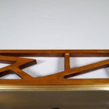 Midcentury Modern mirror Yngve Ekström "Konkret" by Eden Spegel in Sweden