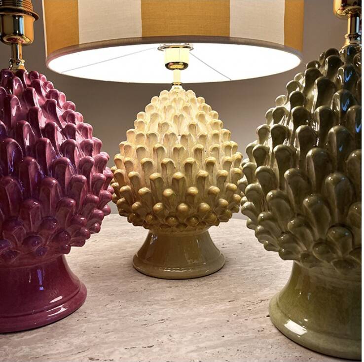 Typical Italian lamp - yellow
