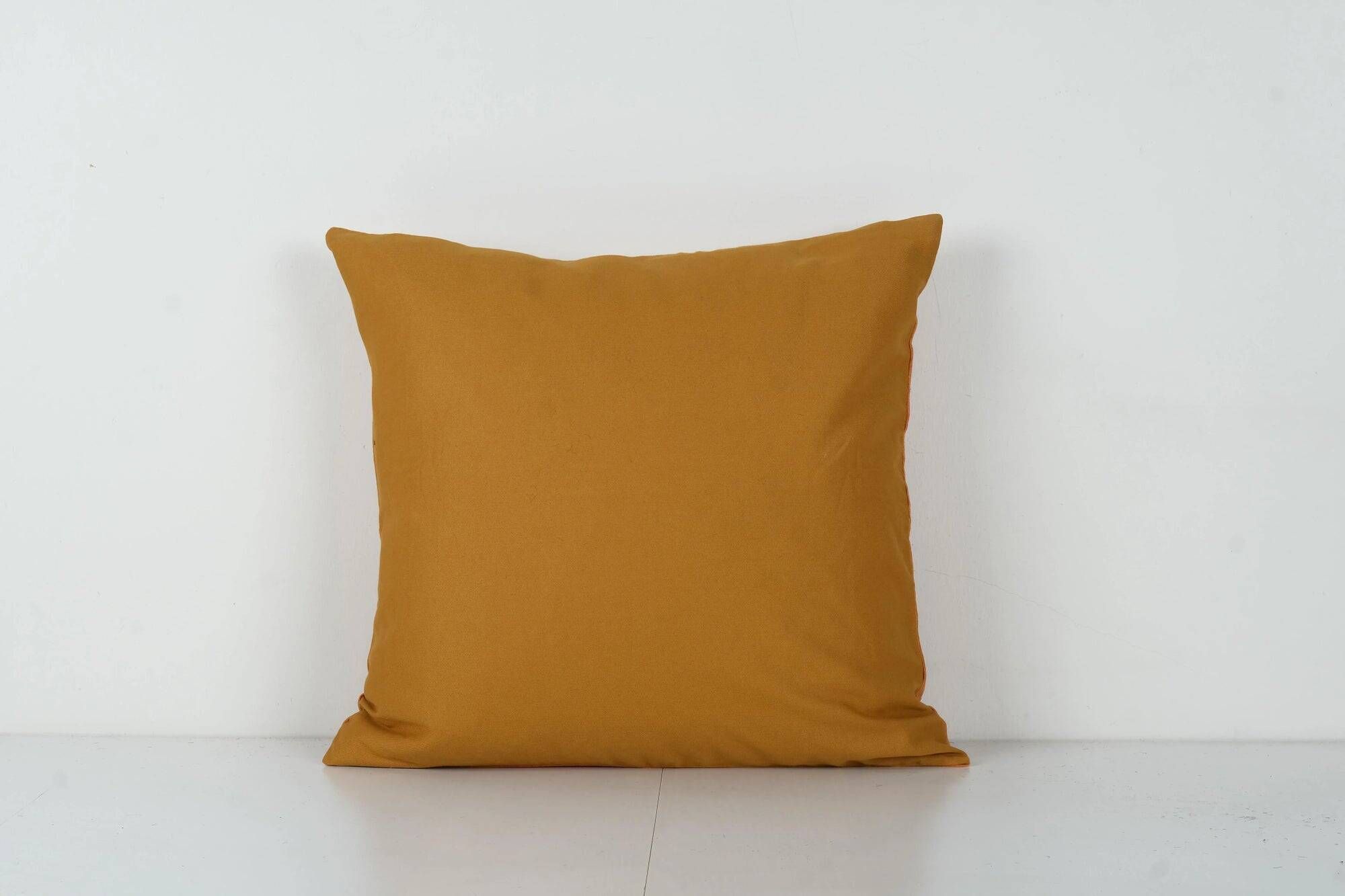 Vintage embroidered cushion cover 51x51 cm