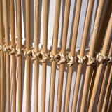 Rattan lamppost