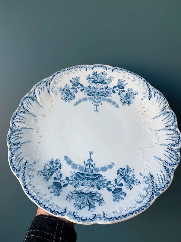 Plat compotier piedouche Terre de Fer