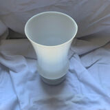 Vintage white opaline vase