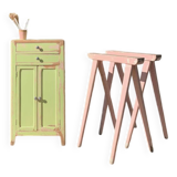 Parisian buffet in patinated wood