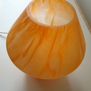 Lampe champignon vintage en verre soufflée artisanalement