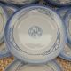 8 old Digoin and Sarreguemines dinner plates