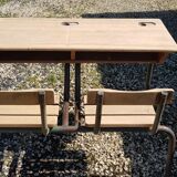 Double school desk