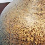 Vintage stoneware ball vase by Daniel Cassiet from 1972