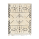 Modern Moroccan carpet white